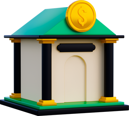 3d tax office icon